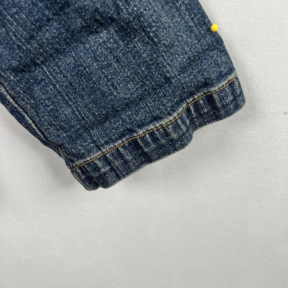 St. John's Bay Denim Blazer Womens PXL Petite Jeans Jacket 3 Button Up Casual - Picture 2 of 13